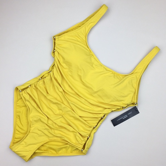 Carmen Marc Valvo Trinidad One Piece Swimsuit NWT - Picture 2 of 8